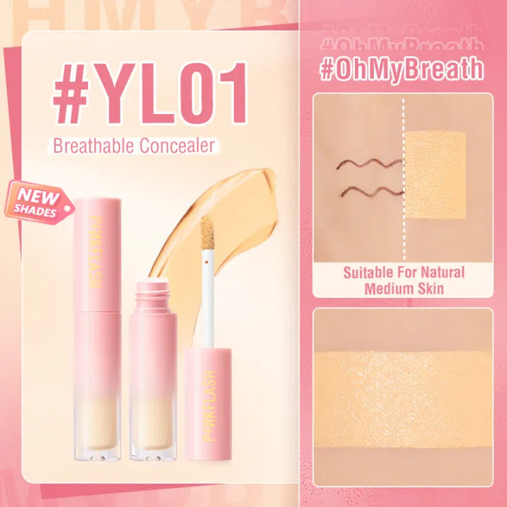 PinkFlash Lasting Matte Concealer PFF04 3.2gm 1pcs | All Shades Available | Made in PRC