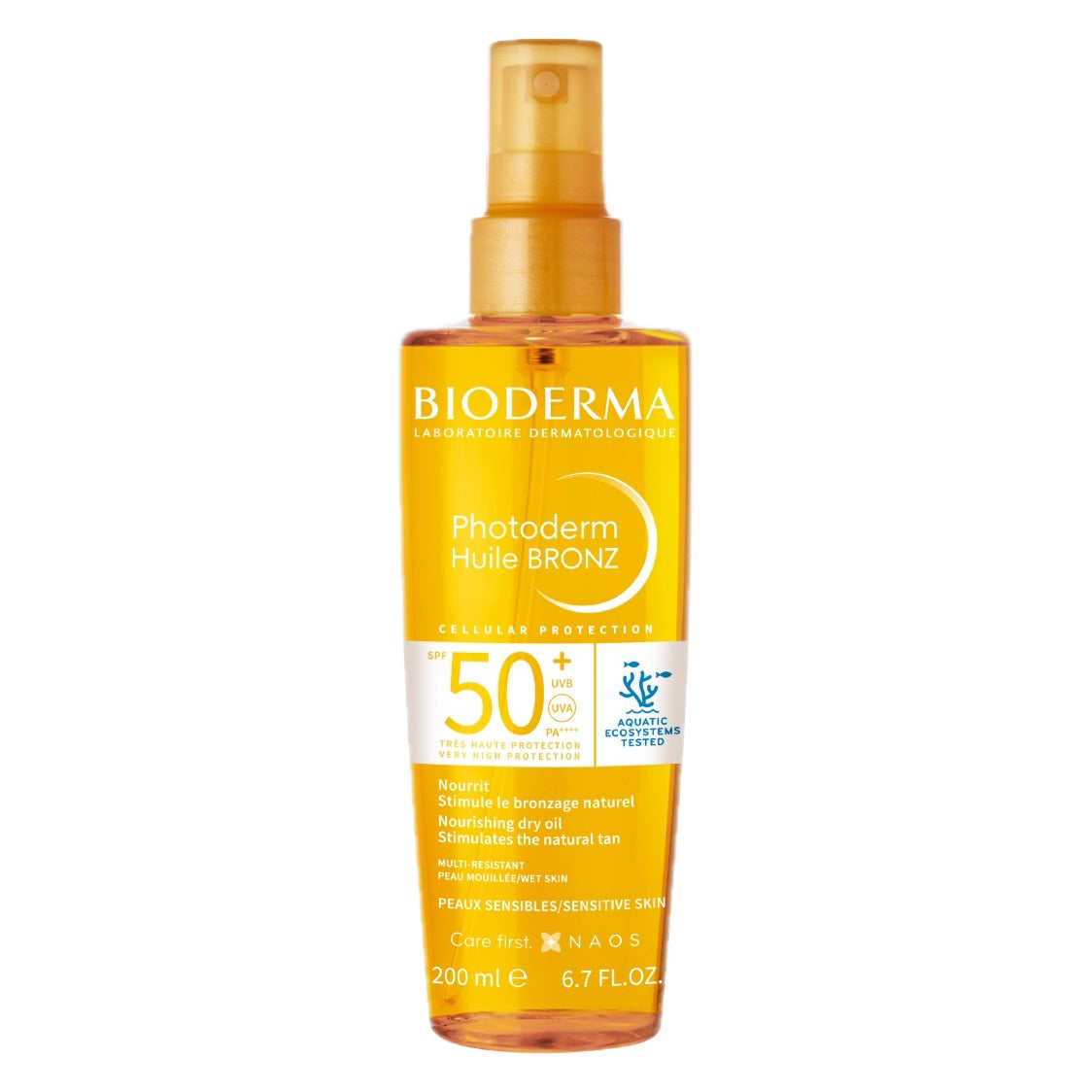 Bioderma Photoderm Huile Bronz Cellular Protection SPF50+ 200ml
