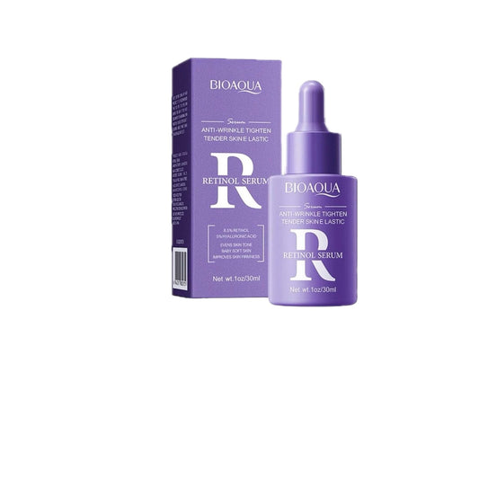 BIOAQUA Facial Retinol Serum 30ml Anti-Wrinkle Tender Skin 8.5% Retinol 5% Hyaluronic Acid Moisturizing Essence