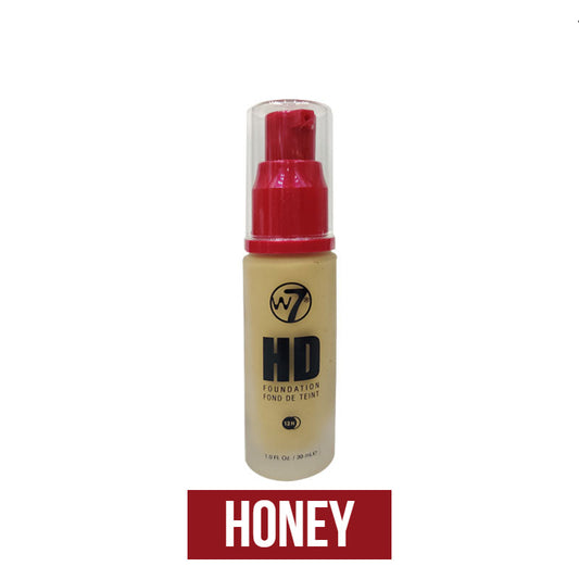 W7 12 Hour HD Foundation for Women Honey Shade 30ml