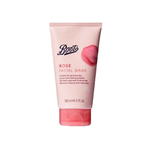 Boots Rose Facial Wash 150ml (International)