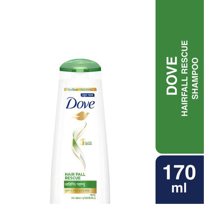 Dove Shampoo Hair fall Rescue Nourishing Shampoo 170ml / 330ml / 450ml/ 650ml | Bangladesh
