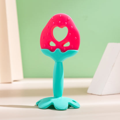 Baby Full silicone three dimensional fruit teether