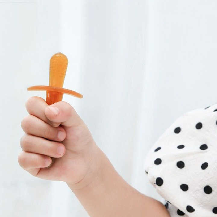 Baby Silicone Anti-Choke Guard Teether