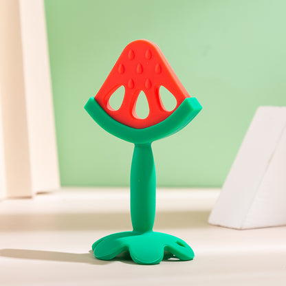 Baby Full silicone three dimensional fruit teether