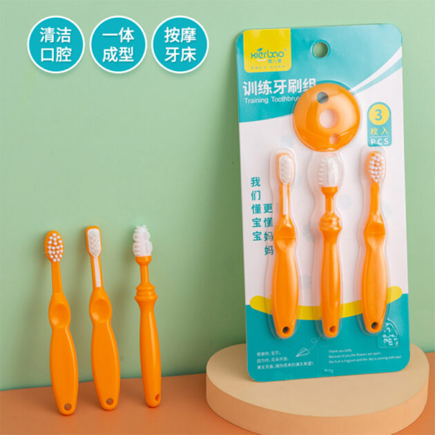 3 in 1 Baby Training Toothbrush - Image 3