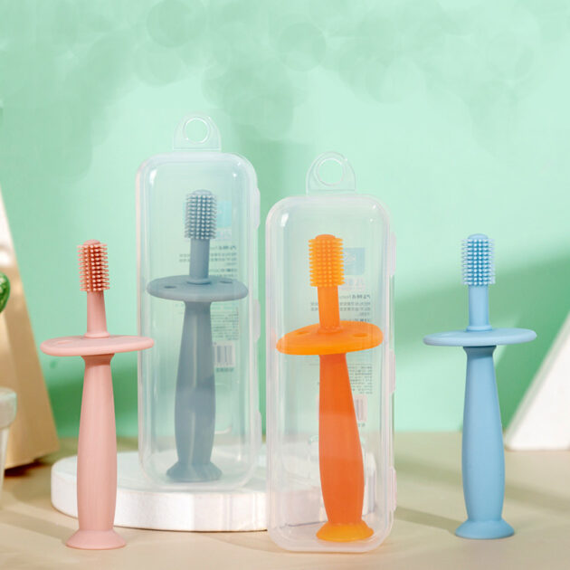 Silicone Suction Cup Toothbrush