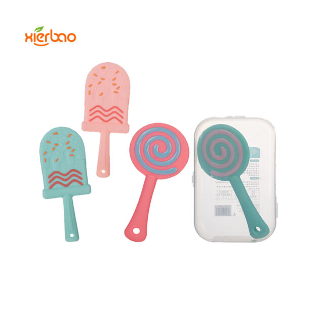 Lollipop full silicone teether