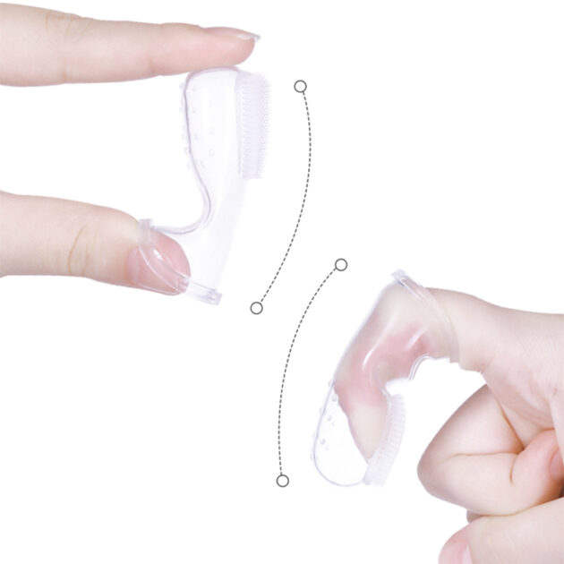 Baby Silicone Finger Toothbrush - Image 11