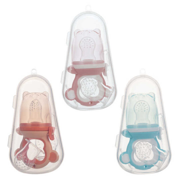 Baby food supplement fruit bite bag [large, medium and small mesh bag combination set] - Image 2