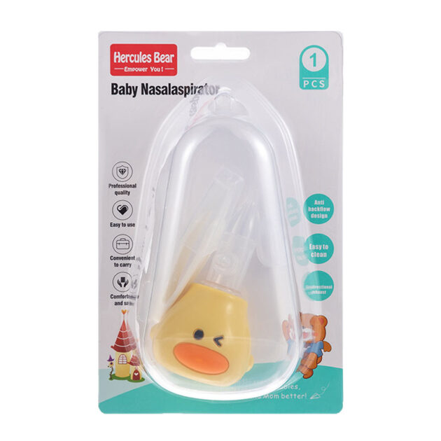 Cartoon anti-reflux nasal aspirator [anti-reflux nasal aspirator + booger clip] - Image 11